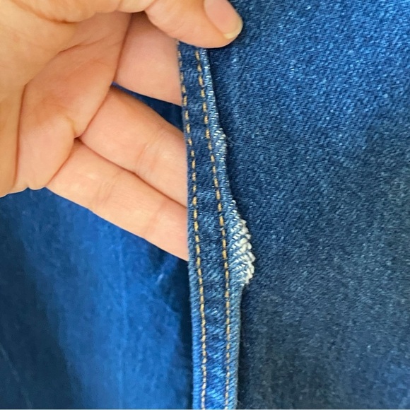 Levi’s Big‎ E Vintage Collection Reproduction 70’s High Flare Dark Wash Jeans - Picture 12 of 16